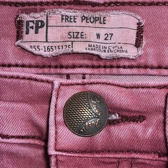 Free People Rose Ankle/Crop Jeans Women’s Size 27 - Picture 9 of 13